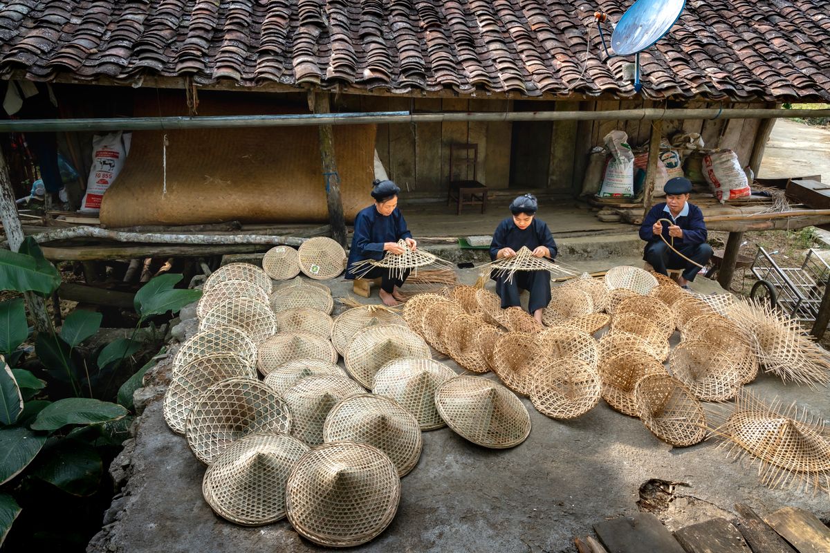 Panier raphia « Terre »